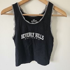Hollister Beverly hills cropped top